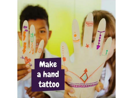 Tattoo Factory Kit I. Lernspiel für Kinder Werbeartikel