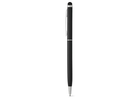 Product image ZOE BK. Kugelschreiber aus Aluminium mit Touchpen-Spitze Werbeartikel