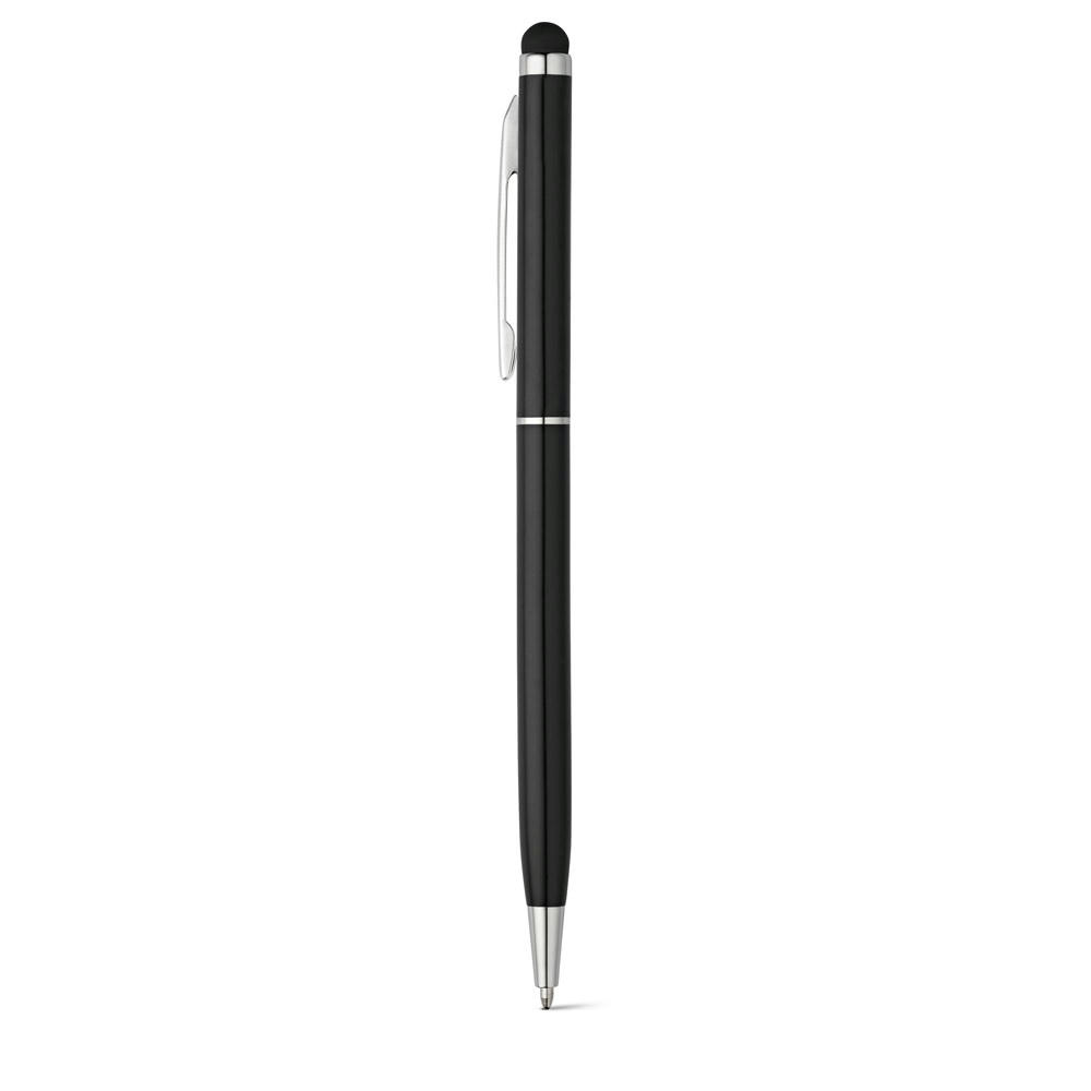 Product image ZOE BK. Kugelschreiber aus Aluminium mit Touchpen-Spitze Werbeartikel