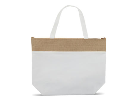 Product image Strand-Kühltasche baumwolle/Jute 42x10x30cm bedrucken