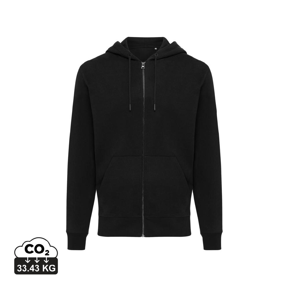 Product image IQONIQ Abisko Zip-Kapuzenpullover aus recycelter Baumwolle Werbeartikel