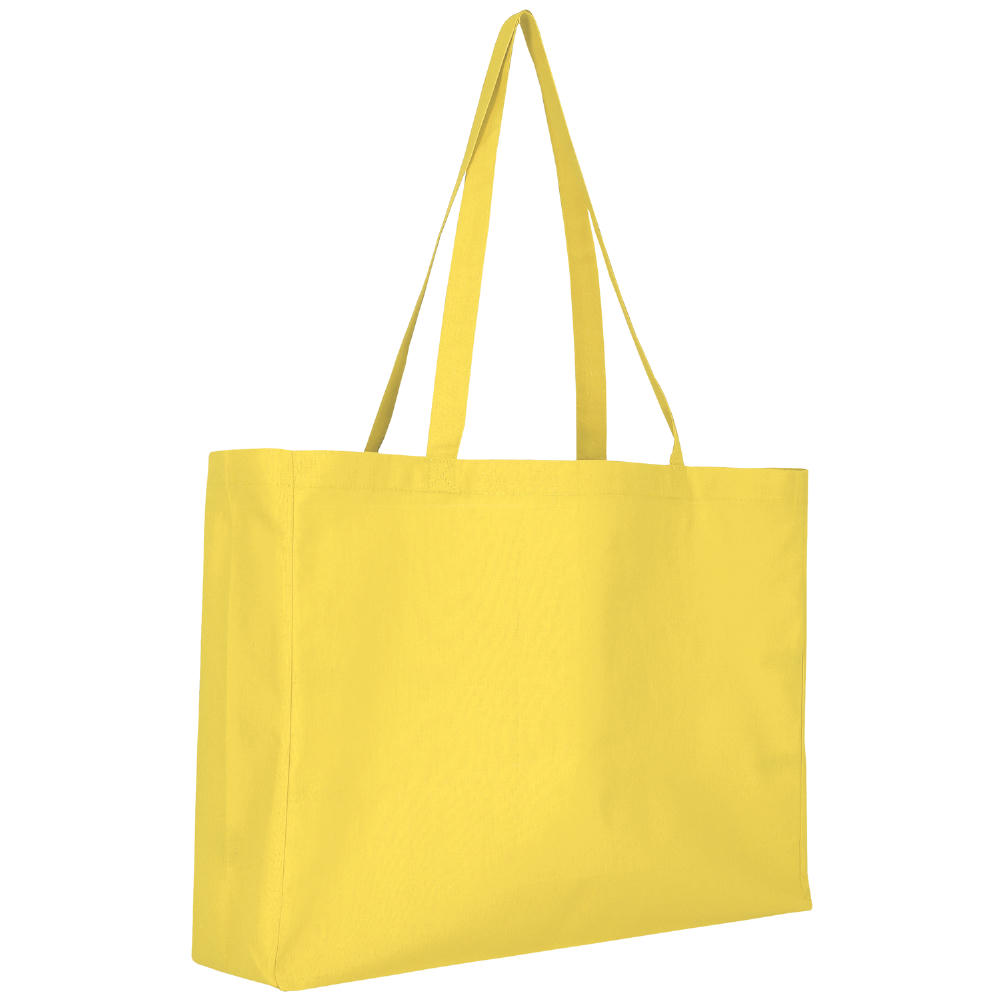 T10014-TEXXILLA Cotton-Shopper, ca. 140 g/m², ca. 48 x 36 cm, mit 12 cm Boden- und Seitenfalte, Werbeartikel