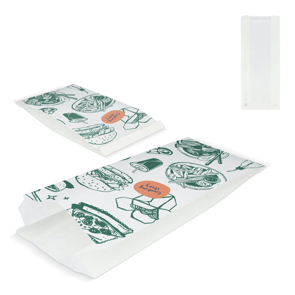 Product image Papiertüte 50g/m² 14 x 6 x 27cm Werbeartikel