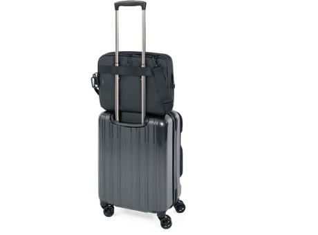 TROIKA Umhängetasche TROIKA BLACK BAG TO BUSINESS Werbeartikel