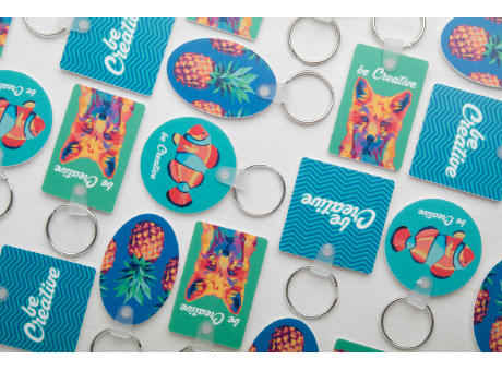 Schlüsselanhänger Foamy A bedrucken