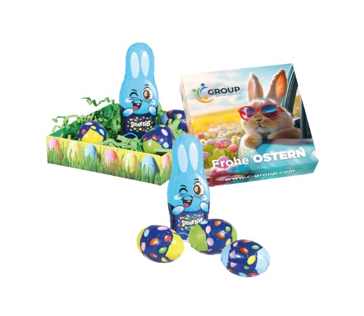 Osternest mit Schokolade von Smarties®