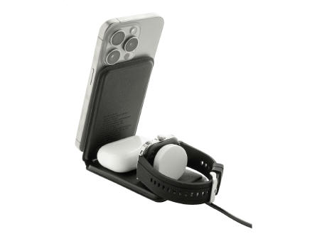 Handyhalter mit kabellosem Ladegerät, RPU LuxCharge Stand Werbeartikel