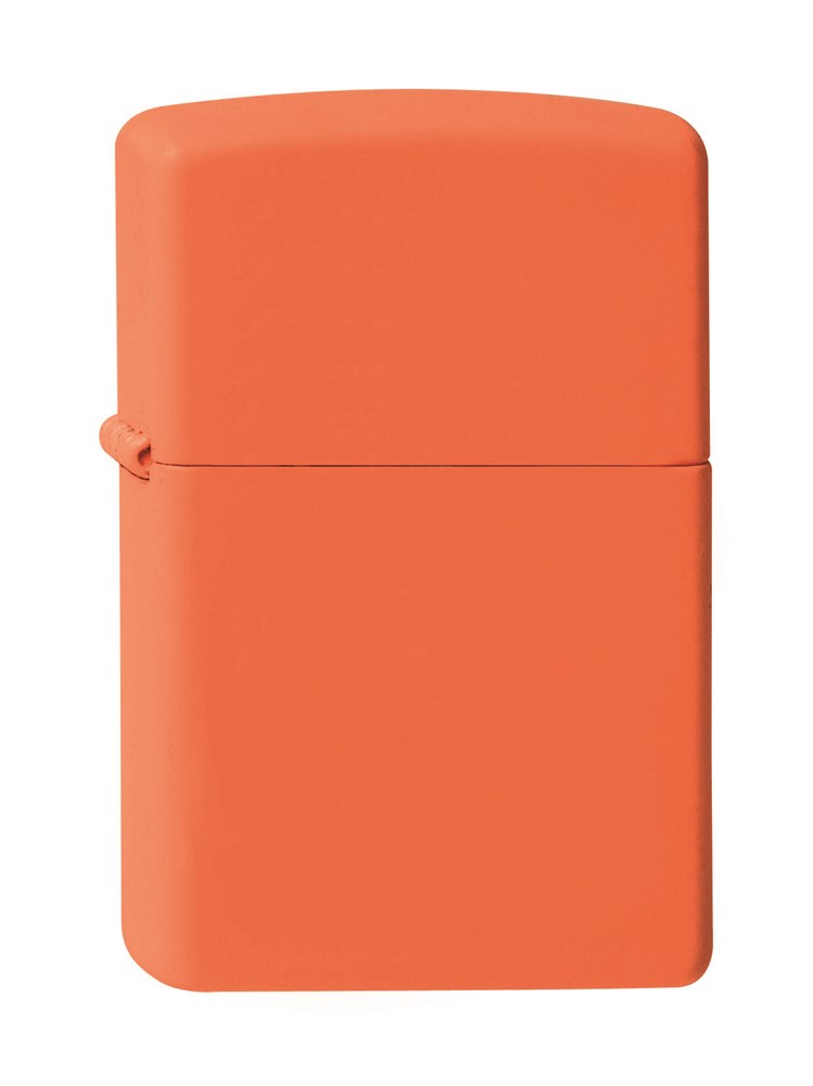 Zippo ORANGE MATTE bedrucken