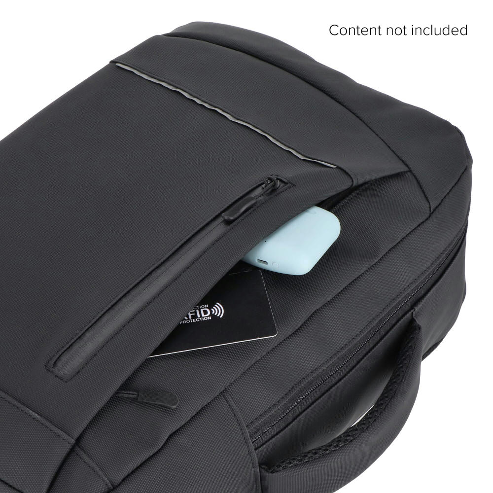 PU Osaka Laptop-Rucksack 30 x 14 x 42 cm 15 l Werbeartikel
