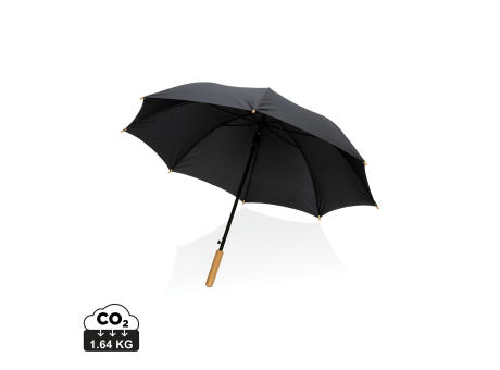 Product image 23" Impact AWARE™ RPET 190T Auto-Open Bambus-Schirm Werbeartikel