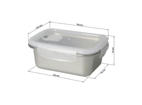 Vorratsdose "Heat", 700 ml Werbeartikel