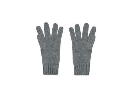 Knitted Gloves - Strickhandschuhe mit gerippten Bündchen für Damen und Herren Werbeartikel