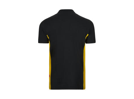 VL SUPAY. Zweifarbiges Piqué-Poloshirt (180 g/m²), kurzärmelig, aus Baumwolle (60%) und Polyester (40%) Werbeartikel