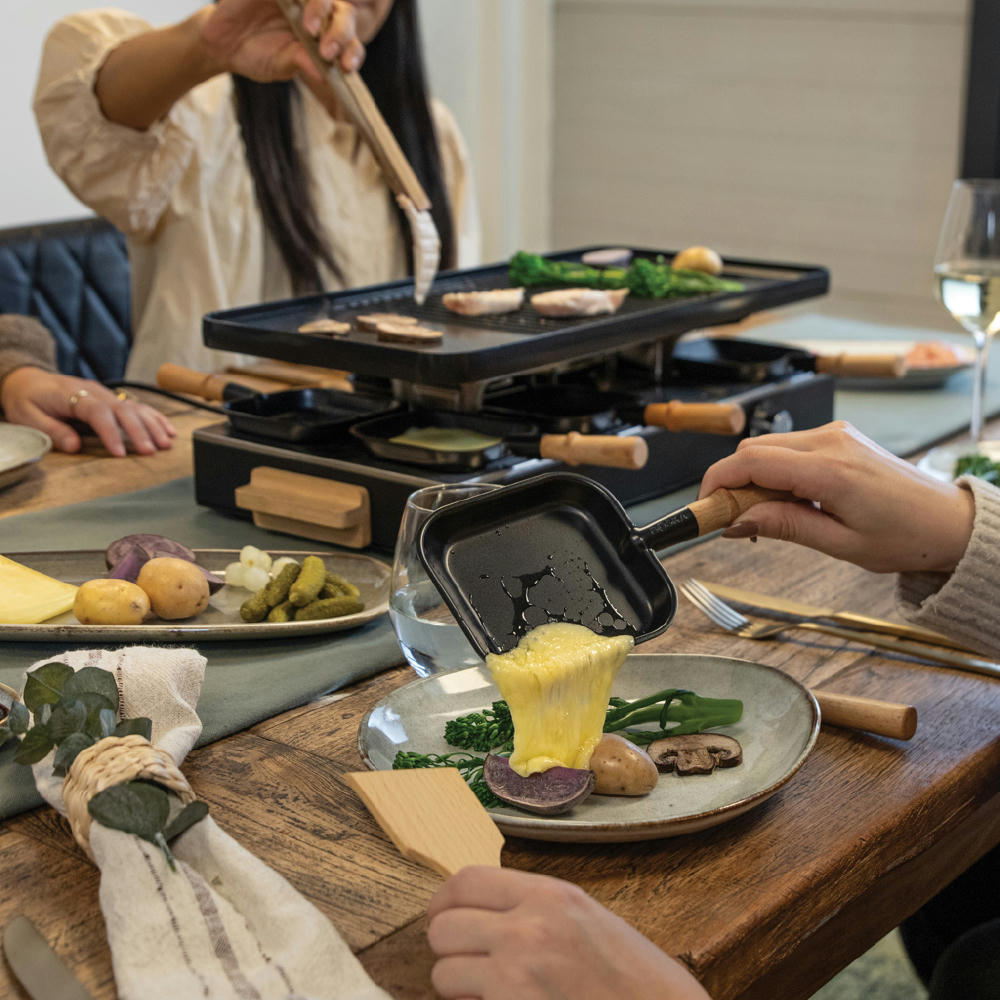 BOSKA Raclette Gourmet Party, 8 Personen (EU Type F) Werbeartikel