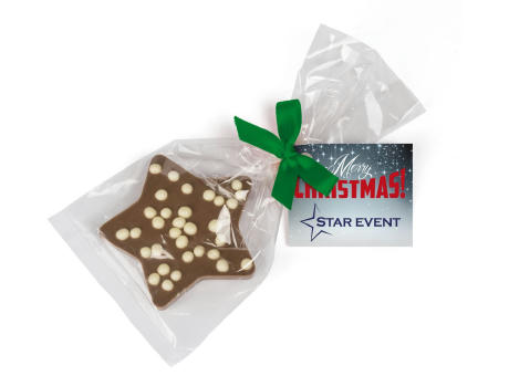 Product image Schoko Weihnachtsstern bedrucken
