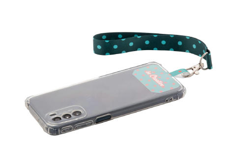 Individuelles RPET Handyhalter-Handgelenkschlaufe SuboFob Mobile RPET Werbeartikel