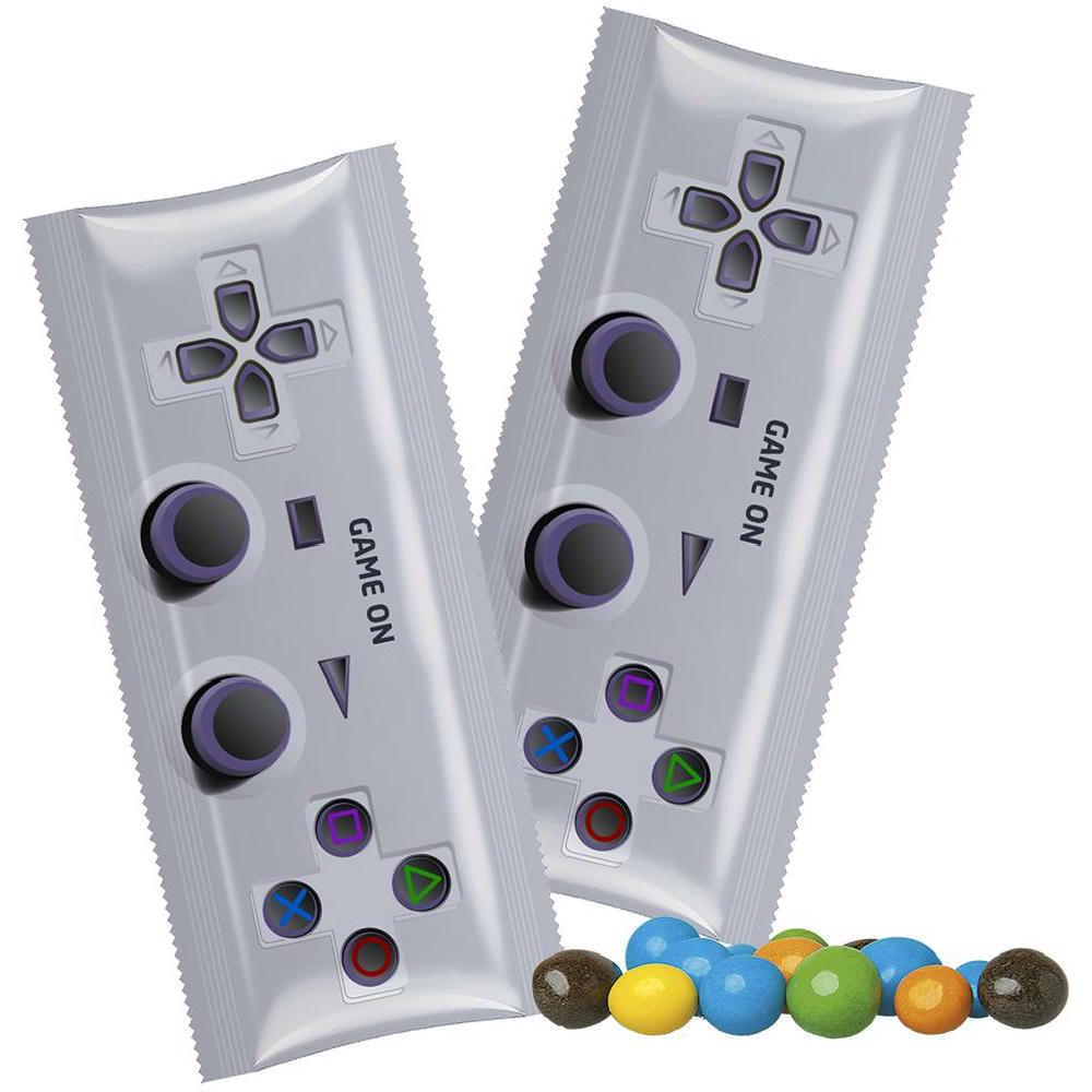 Product image Bunte Schoko Erdnüsse, ca. 30g, Snack Stick Werbeartikel