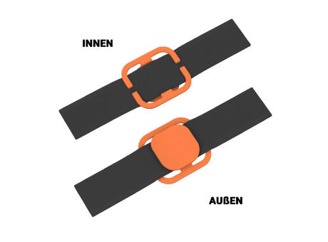 Maskenhalterung "Helm" 2er Set Werbeartikel