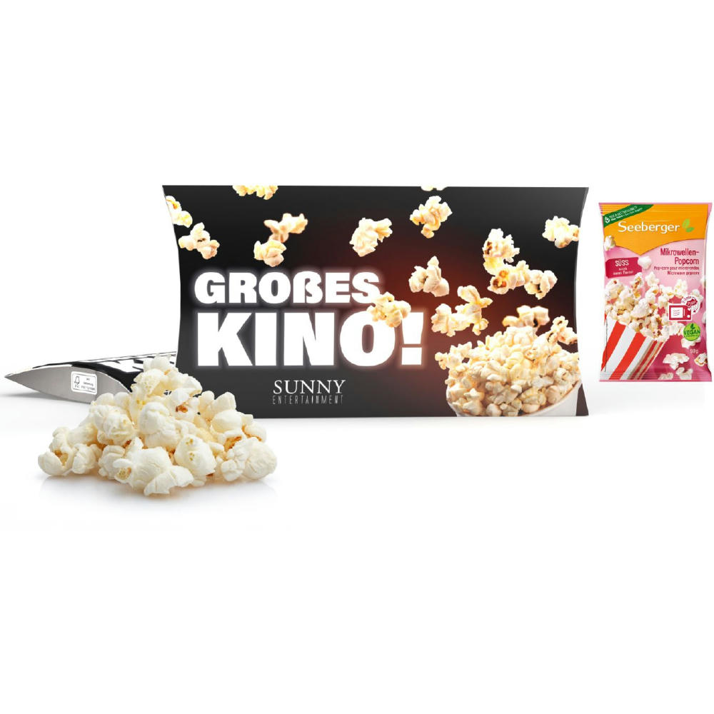 Product image Mikrowellen-Popcorn in Werbekartonage Werbeartikel