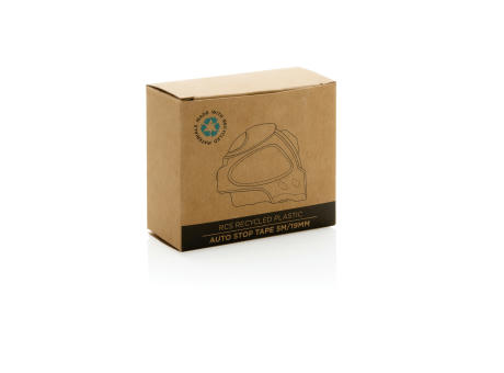 Auto-Stop-Maßband aus recyceltem Kunststoff, 5m/19mm bedrucken