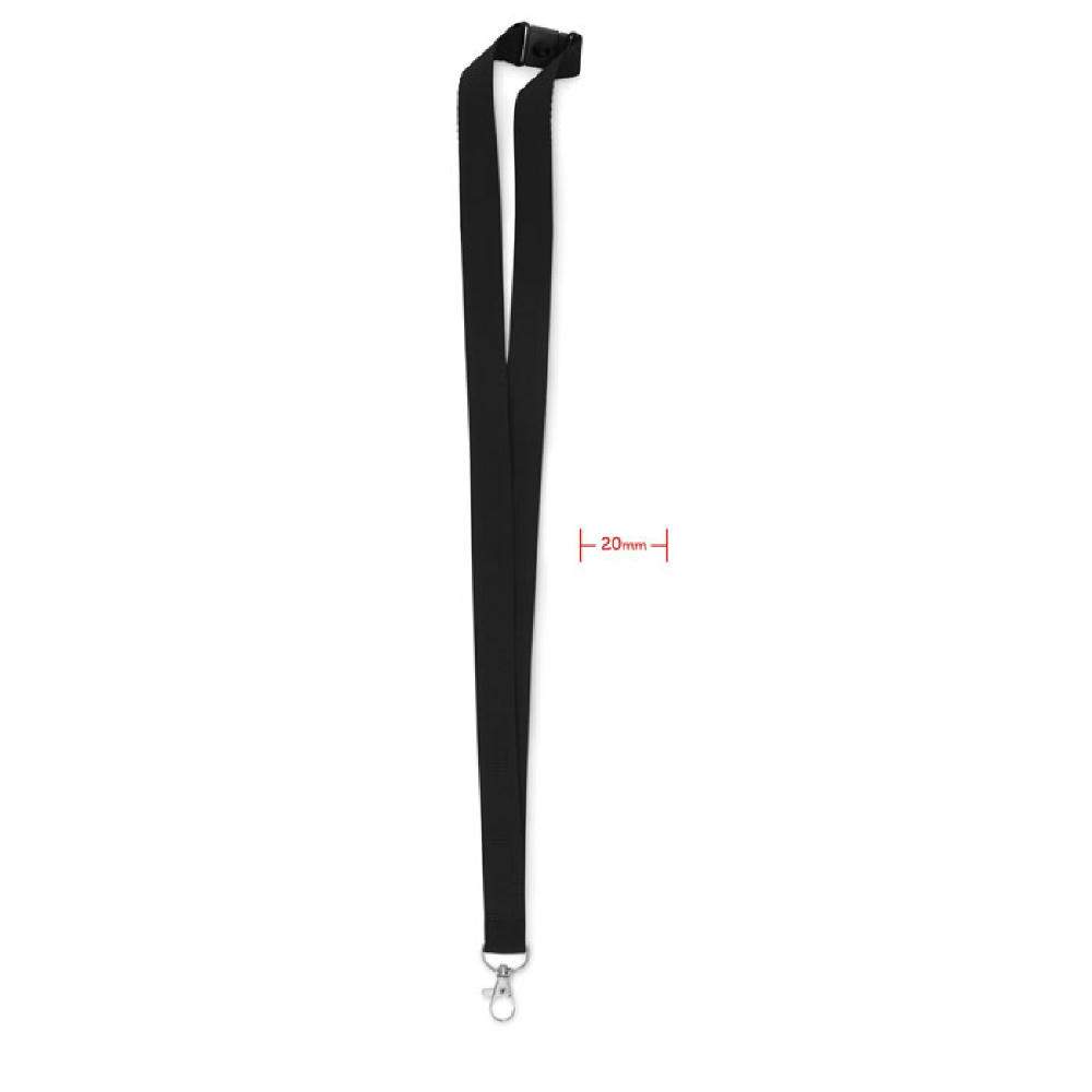 Product image Lanyard mit Karabiner 20mm Werbeartikel