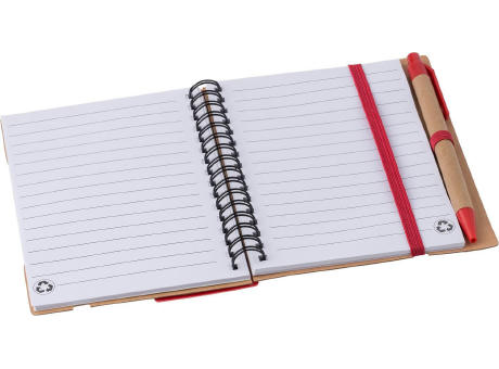 Notizbuch aus Karton Angela Werbeartikel