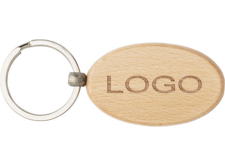 Product image Schlüsselanhänger aus Holz Katherine bedrucken