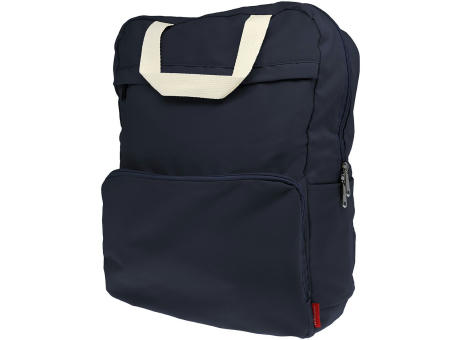 Product image Faltbarer Rucksack 'Cordoba', Polycotton Mitternachtsblau Werbeartikel