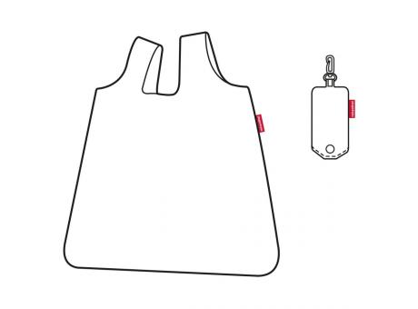 mini maxi shopper pocket black bedrucken