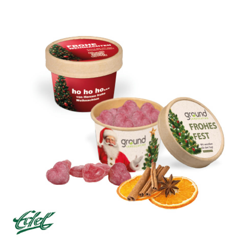 Product image Glühweinherzen Paperbox Werbeartikel