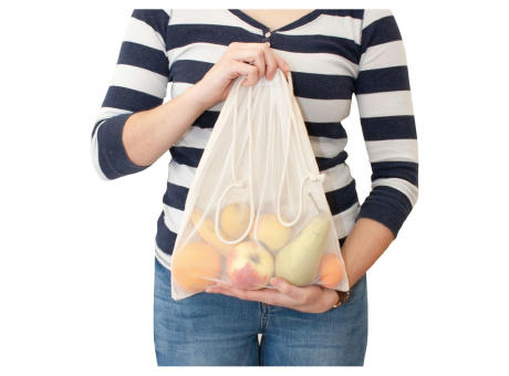 MUMBAI - Obst- und Gemüsebeutel aus Baumwolle bedrucken
