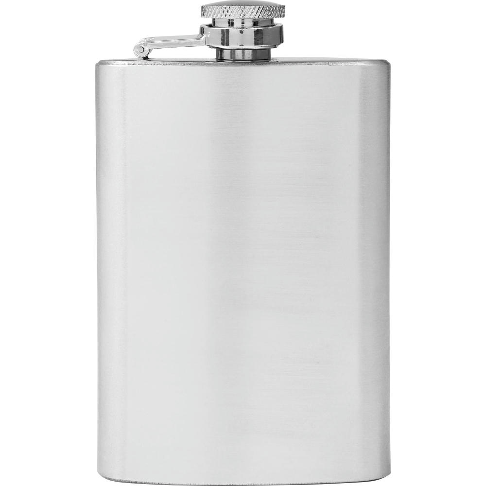 Flachmann aus Stahl (100 ml) Ingrid Werbeartikel