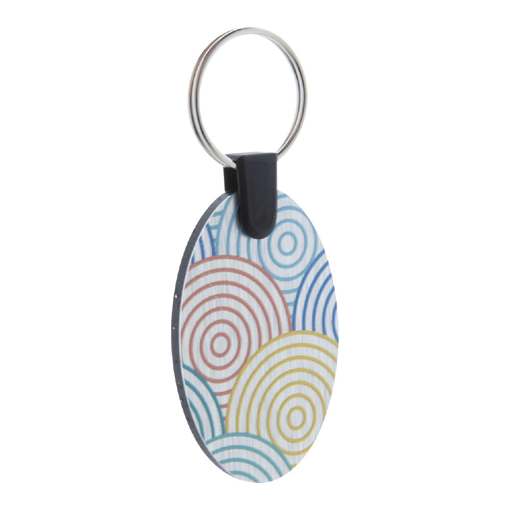 Product image Schlüsselanhänger (oval) Aluudy B Werbeartikel