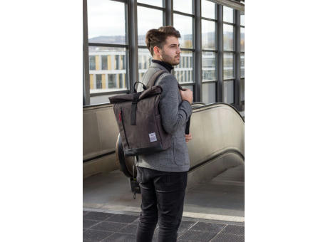 TROIKA Roll Top Rucksack BUSINESS ROLL TOP Werbeartikel