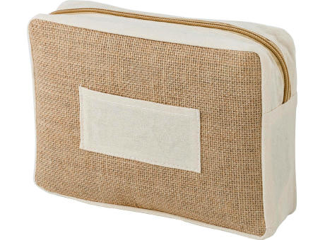 Jute-Kosmetiktasche Julian Werbeartikel