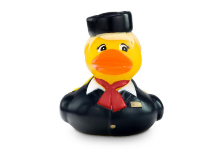 Werbeente Steffi Stewardess mit rotem Halstuch Werbeartikel