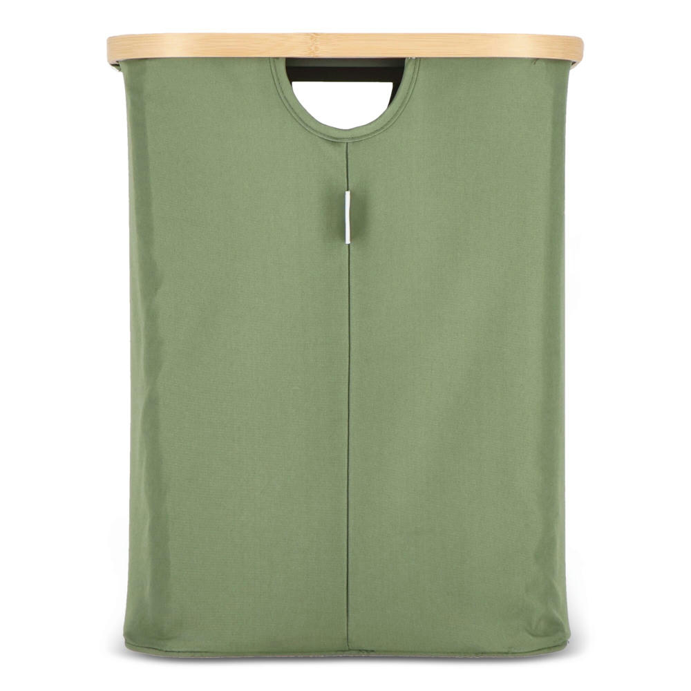 InSideOut faltbarer Korb mit Deckel Sogne 40,5 x 33 x 42cm rPET Werbeartikel