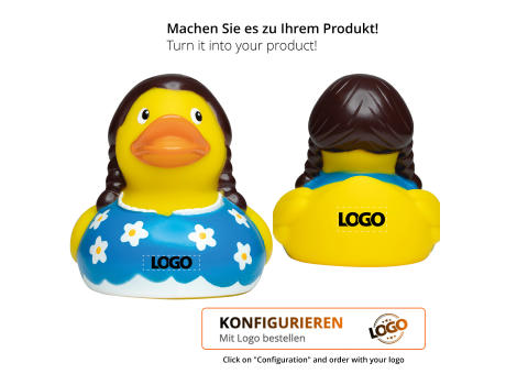 Quietsche-Ente Bayerin Werbeartikel