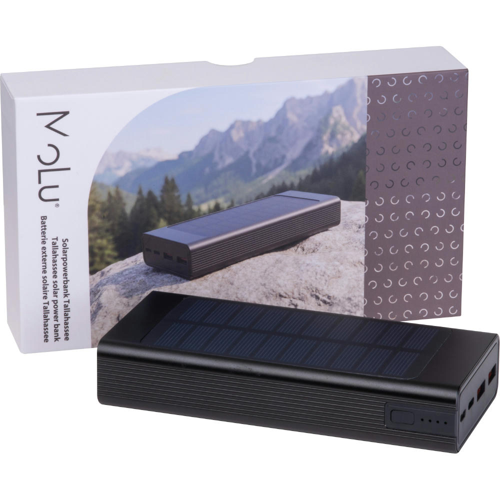 MoLu Solarpowerbank 20.000 mAh Tallahassee Werbeartikel