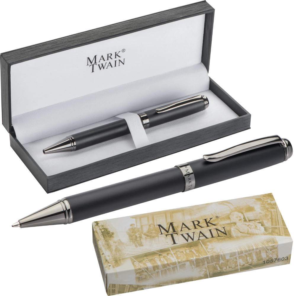 Product image Mark Twain Kugelschreiber aus Metall Werbeartikel