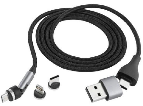 Product image Metmaxx® Ladekabel "LademeisterMagneticTurboData" Werbeartikel