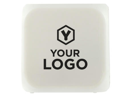 Wecker in Würfel-Form Leona Werbeartikel