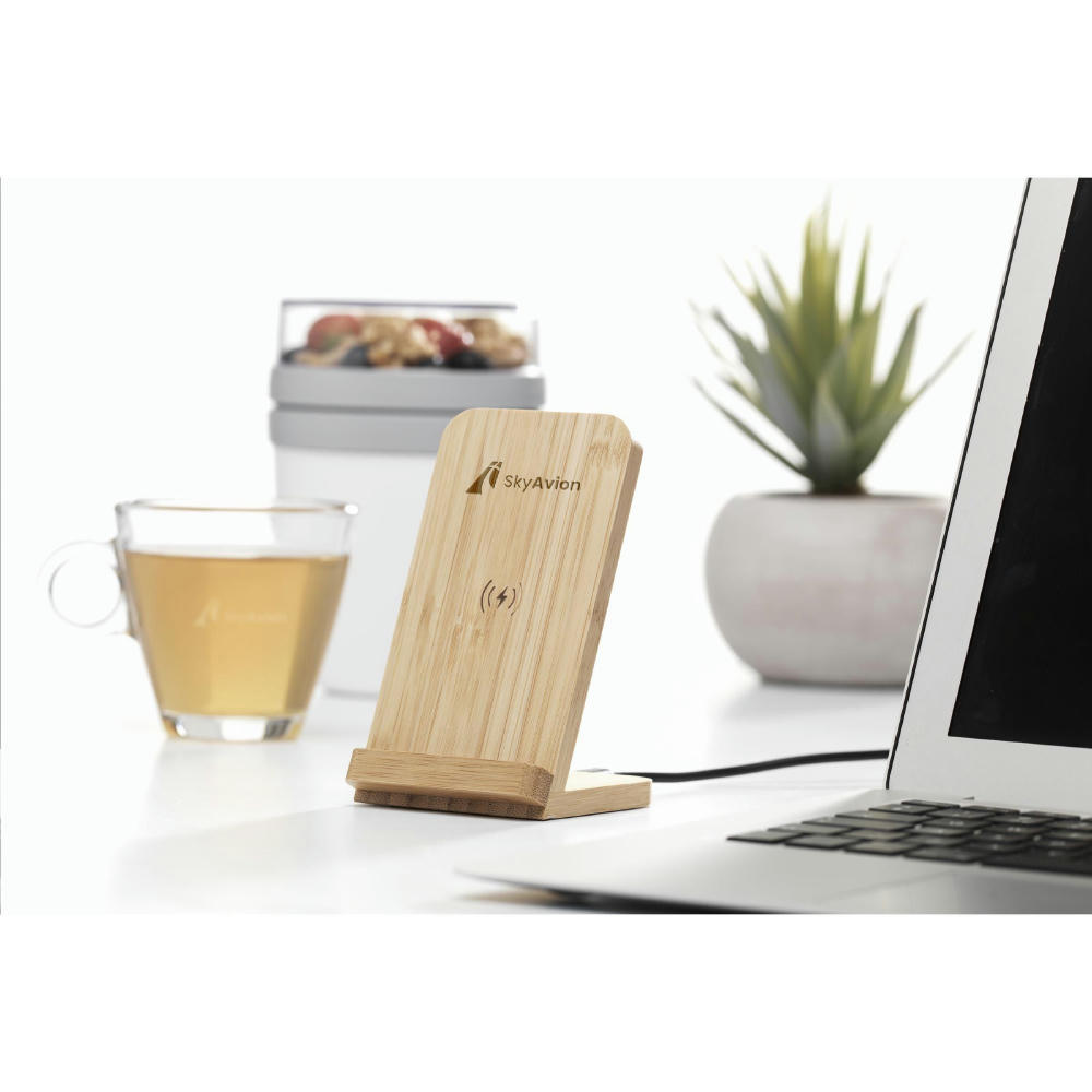 Baloo Wireless Charger Stand 15W Ladeständer Werbeartikel
