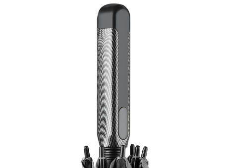 Luxus 25 Doppelkappenschirm mit automatischer Öffnung Werbeartikel