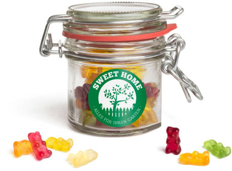 Nostalgie Glas Werbeartikel