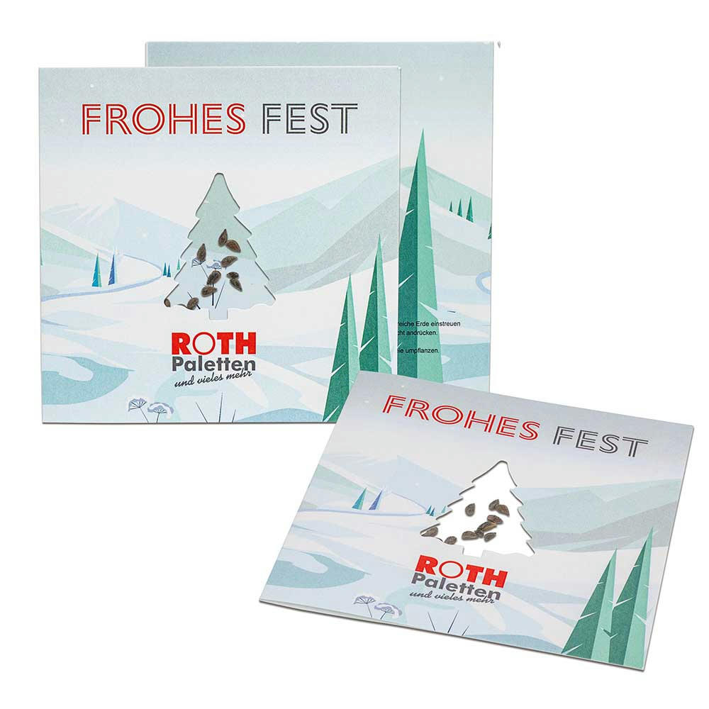 Product image Samen-Karte Tannenbaum - Fichte Werbeartikel