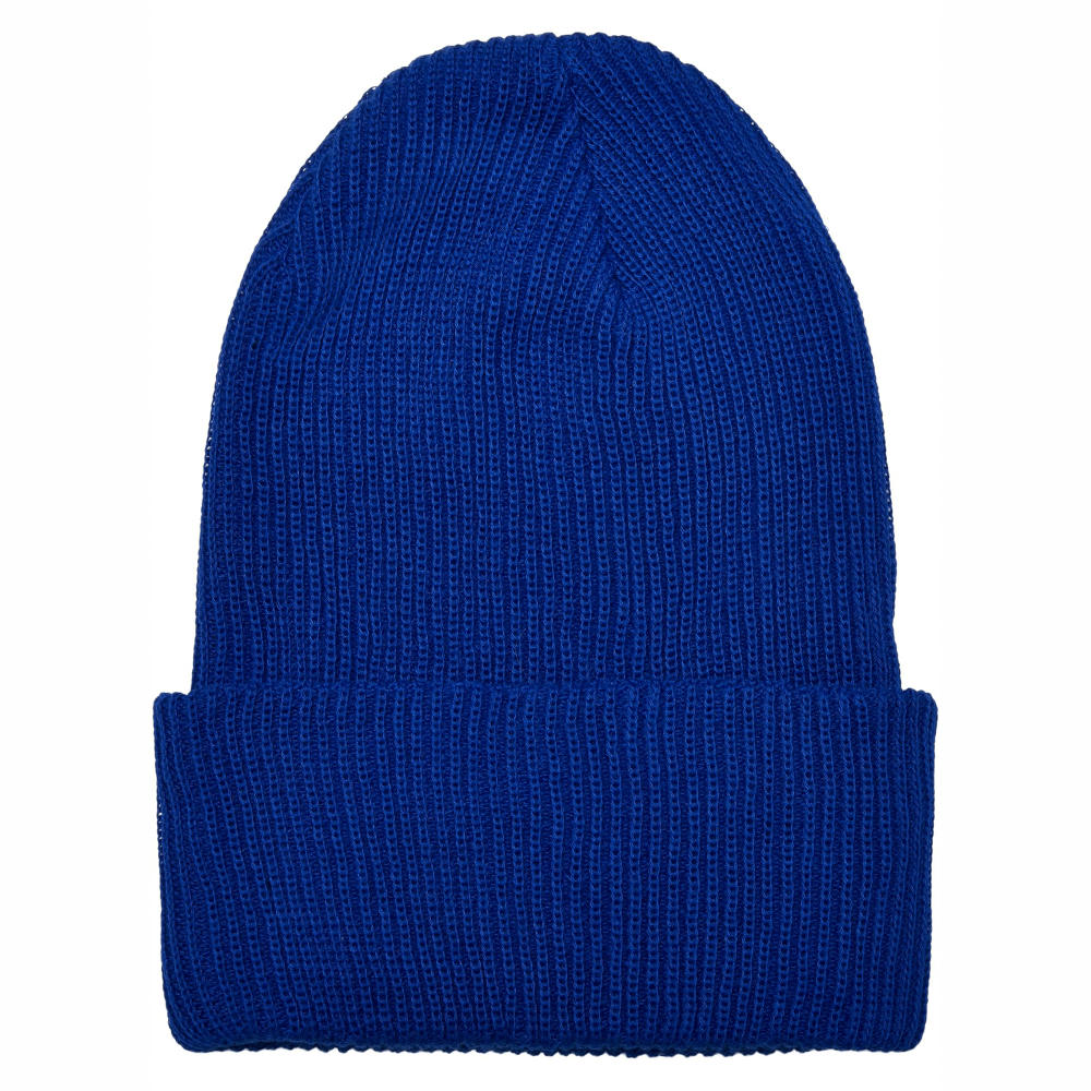 FX1504RY007-Recycled Yarn Ribbed Knit Beanie Werbeartikel