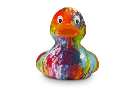 Werbeente Kathrin Kunterbunt, ca. 8 cm Werbeartikel