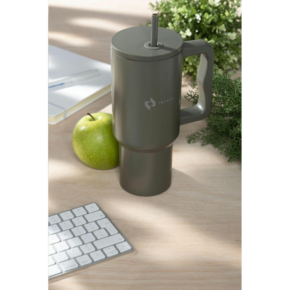 Rhino RCS Recycled Steel Cup 900 ml Werbeartikel
