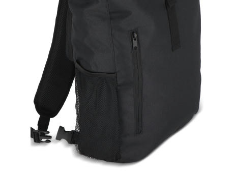 Product image R-PET 600D Rolltop Fahrrad-Rucksack 20L bedrucken